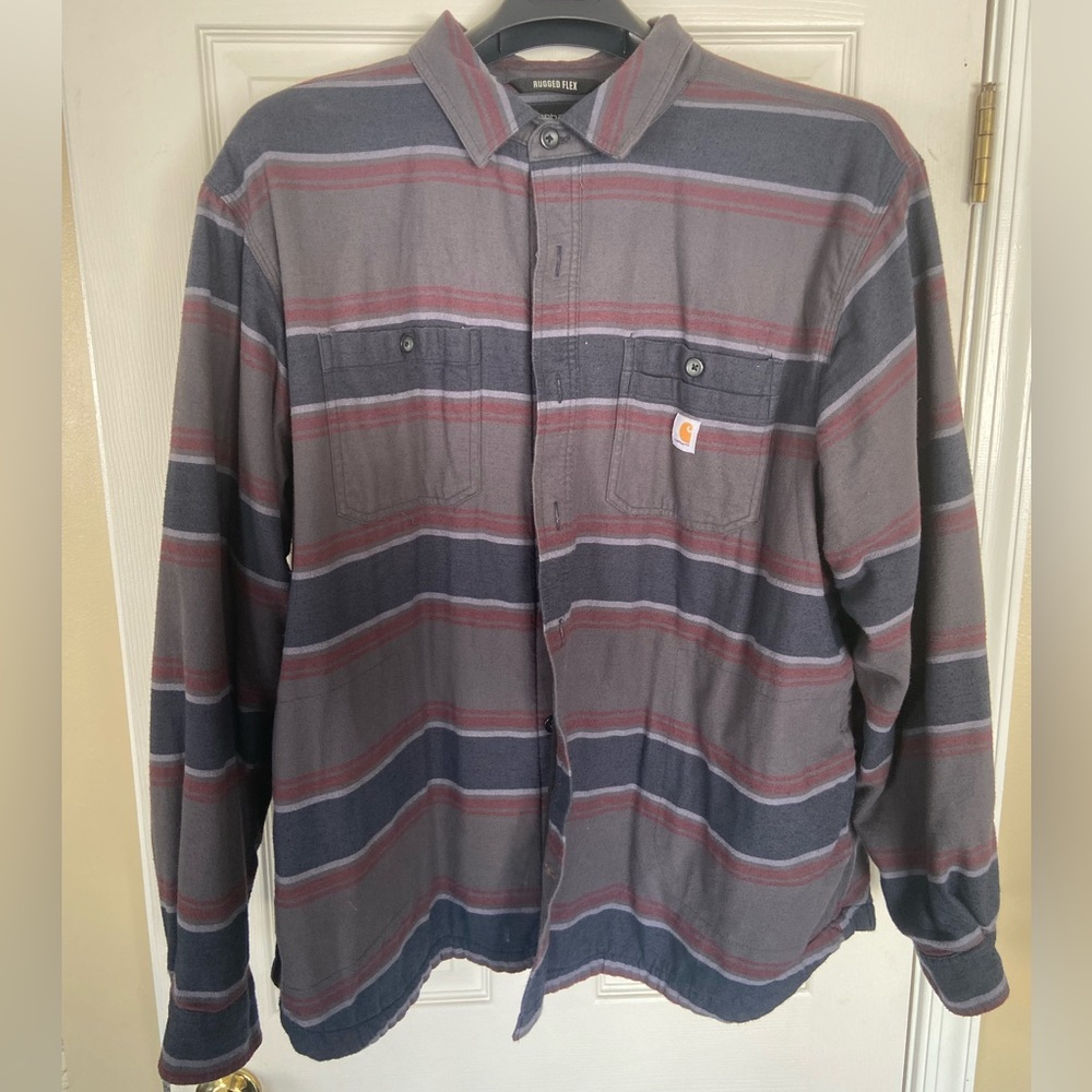 2XL Carhartt Flannel Jacket